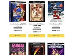 $30.00 – Movies Unlimited 3 for $30 4K Sale with Free Shipping on $50+ Order Three 4K movies from Movies Unlimited