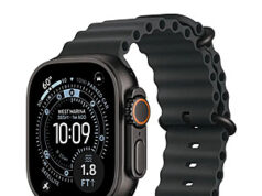 $584.39 – Open-Box Apple Watch Ultra 3 49mm GPS + Cellular Titanium Case w/ Black Ocean Band openbox apple watch ultra product image