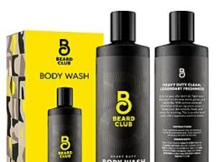 $6.01 – The Beard Club Mens Body Wash – Heavy Duty Shower Gel for Men with Exfoliating Clean, Rich Lather & Signature Scent – 16 fl oz The Beard Club Mens Body Wash – Heavy Duty Shower Gel for Men with Exfoliating Clean, Rich Lather &