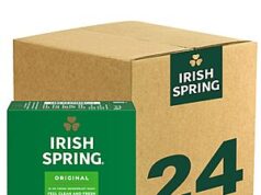 $12.57 – Irish Spring Bar Soap for Men, Original Clean, 3.7 Ounce, 24 Pack Irish Spring Bar Soap for Men in a pack of 24