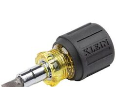 $8.98 – Klein Tools 6-in-1 Multi-Bit Stubby Screwdriver/Nut Driver (32561) + Free Shipping w/ Prime or on $35+ Klein Tools 6-in-1 Multi-Bit Stubby Screwdriver/Nut Driver (32561)