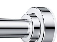 $7.98 – Prime: TEECK 32-80″ Stainless Steel Spring Tension Shower Curtain Rod (Silver) + Free Shipping TEECK Stainless Steel Spring Tension Shower Curtain Rod in Silver