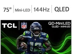 $679.99 – TCL 75″ QM6K Pro Series 4K UHD 144Hz QD-Mini LED Smart TV (2025) + 5 Yr Warranty @ Costco TCL 75" QM6K Pro Series 4K UHD 144Hz QD-Mini LED Smart TV (2025)