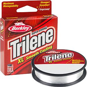 Berkley Trilene XL fishing line on sale at Amazon 110-Yd Berkley Trilene XL Monofilament Fishing Line