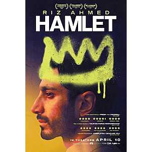 Free Hamlet Movie Ticket Code ATOMHAMLET Free movie ticket for Hamlet on Atom Tickets