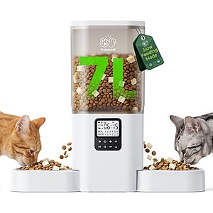 Buy 7L Frienhund Pet Feeder at Discounted Price on Amazon 7L Frienhund Smart Automatic Cat & Dog Feeder