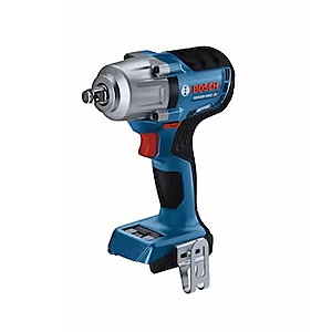Bosch 18-volt cordless impact wrench offer Bosch 18-volt Variable Speed Brushless Impact Wrench in black