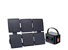 Wattbricks Energy portable power station and solar panel bundle