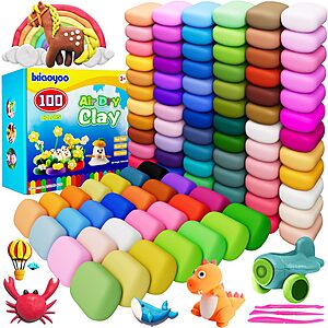 Ixiaoyoo Air Dry Modeling Clay Sale 100-Colors Ixiaoyoo Air Dry Modeling Clay with Sculpting Tool
