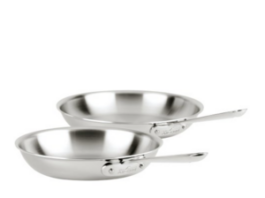 All-Clad D3 Stainless Steel Fry Pan Set on Costco.com