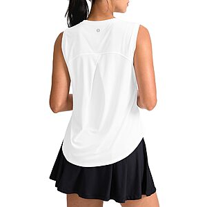 SANTINY Women's Workout Tops Deal with Coupon Code SANTINY Women's Sleeveless Breathable Workout Tops in various colors