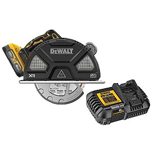 DEWALT DCS383H1 circular saw kit DEWALT 20V MAX XR 7-1/4 Inch Metal Cutting Circular Saw Kit