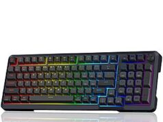 $45.99 – Amazon: Redragon K688 Wireless Mechanical Keyboard (Reg $65.99, ~30% Off) + FS w/ Prime Redragon K688 wireless mechanical keyboard