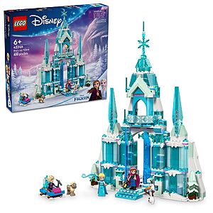 Disney Frozen LEGO Ice Palace Deal LEGO Disney Frozen Elsa's Ice Palace Building Set (43244)