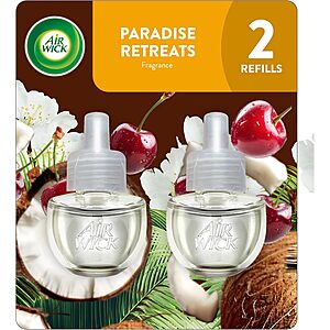 Air Wick Plug-In Scented Oil Refills Deal 2-Count Air Wick Plug-In Scented Oil Refills (Paradise Retreat)