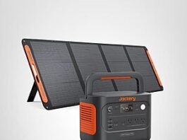 Jackery Solar Generator 1000 v2 with 200W solar panel