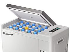 $159.97 – 23-Quart BougeRV 12-Volt Car Portable Refrigerator + Free Shipping BougeRV 23-Quart 12-Volt Car Portable Refrigerator