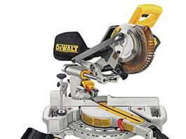 Dewalt DCS361M1 cordless miter saw kit