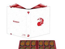 Ultra PRO Magic: The Gathering Mana 8 9-Pocket Binder in Red