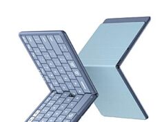 $30.81 – Samsers Full-Size Foldable Bluetooth Keyboard, KF08S Wireless Folding Keyboards with PU Leather Cover — Low Price: Samsers Full-Size Foldable Bluetooth Keyboard with PU Leather Cover