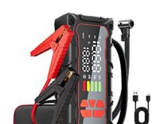 $29.70 – Soramir 5000A Car Battery Jump Starter + 160PSI Air Compressor + Free S/H Soramir 5000A Car Battery Jump Starter and 160PSI Air Compressor on Amazon