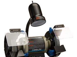 Delta Power Tools 23-196 bench grinder with variable speed control