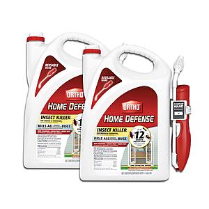 Ortho Home Defense Insect Killer on sale Ortho Home Defense Insect Killer in two bottles with Comfort Wand design
