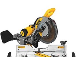 DEWALT DWS780 miter saw on sale at Lowe's