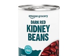 Canned dark red kidney beans on Amazon sale