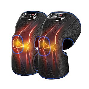 CINCOM Knee Massager Deal (Prime) CINCOM Air Compression + Heated Knee Massager on Amazon