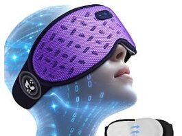 LC-dolida Sleep Mask with built-in Bluetooth headphones