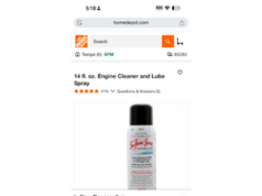 $1.30 – Select Home Depot Stores: 14oz. Sea Foam Engine Cleaner & Lube Spray $1.3 Sea Foam Engine Cleaner & Lube Spray at Home Depot