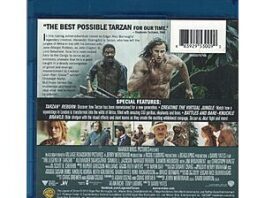 The Legend of Tarzan Blu Ray cover