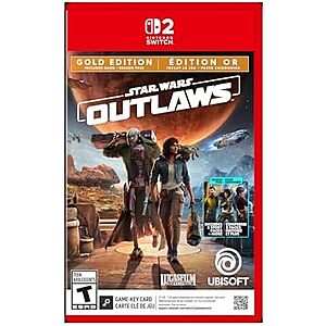 Nintendo Switch 2 Star Wars Outlaws Gold Edition deal Star Wars Outlaws Gold Edition on Nintendo Switch 2
