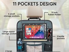 $4.49 – BALEINE Backseat Car Organizer, Back Seat Car Organizers and Storage, Kick Mats Back Seat Protector, , 2 pack, $6.49,FS Prime BALEINE Backseat Car Organizer, Back Seat Car Organizers and Storage, Kick Mats Back Seat Protector,