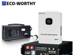 $2,900.00 – ECO-WORTHY Kit: 2-Pack 48V 100Ah Cubix 100 Batteries + 10kW 48V Solar Inverter + 48V 100A Charger $2900 + Free Shipping ECO-WORTHY Kit with 2 x 48V 100Ah Cubix 100 Batteries and Solar Inverter