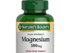$4.64 – 200-Count Nature’s Bounty Magnesium 500 mg Tablets w/ S&S + Free Shipping w/ Prime or on $35+ 200-Count Nature's Bounty Magnesium 500 mg Tablets on Amazon