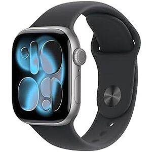 Deal on Apple Watch Series 11 GPS 42mm Smartwatch Apple Watch Series 11 GPS 42mm smartwatch in Space Gray Aluminum Case with Black Sport Band