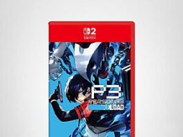 Persona 3 Reload Launch Edition (Switch 2) game box