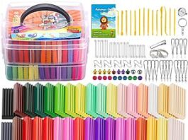 50-Colors 0.7-Oz CiaraQ Polymer Clay Starter Kit
