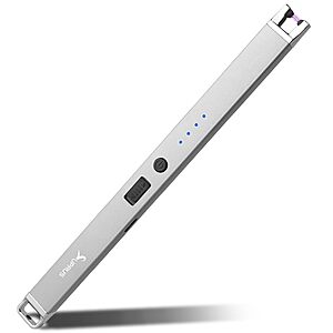Suprus Electric Arc Lighter deal at Amazon Suprus Electric Arc Lighter — windproof, flameless, rechargeable USB lighter with safety lock