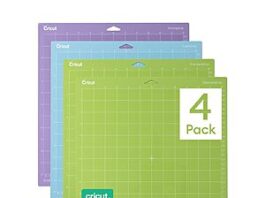 4-Count Cricut 12" x 12" Cutting Mat Variety Pack