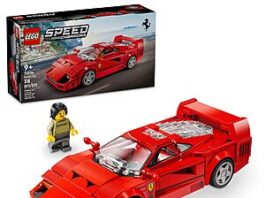 LEGO Speed Champions Ferrari F40 Supercar Building Set in box