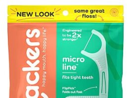 300-Count Plackers Micro Line Dental Floss Picks