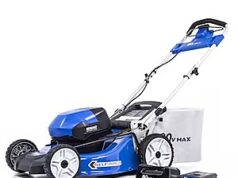 $409.00 – Kobalt 80-volt, 21-in Self Propelled Battery Walk Mower with (1) 5 Ah Battery & Charger Included $409 Kobalt 80-volt self-propelled battery walk mower in green