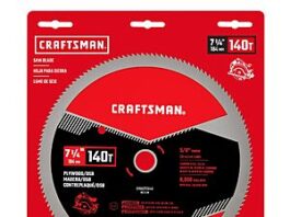 CRAFTSMAN 7-1/4" Circular Saw Blade on sale at Amazon