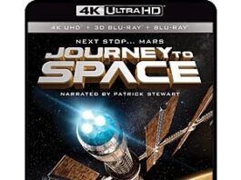 Journey to Space 4K UHD + 3D Blu-ray + Blu-ray cover