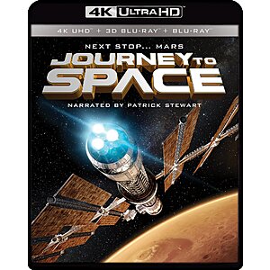 IMAX Journey to Space deal Journey to Space 4K UHD + 3D Blu-ray + Blu-ray cover