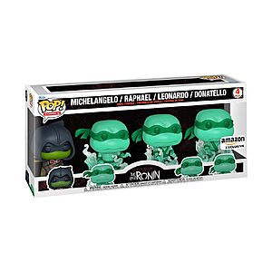 Teenage Mutant Ninja Turtles Last Ronin Figures Deal Funko Pop Comics: 4-Pack Teenage Mutant Ninja Turtles The Last Ronin Figures