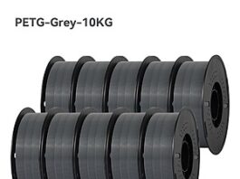 KINGROON 10 Rolls PETG 3D Printer Filament